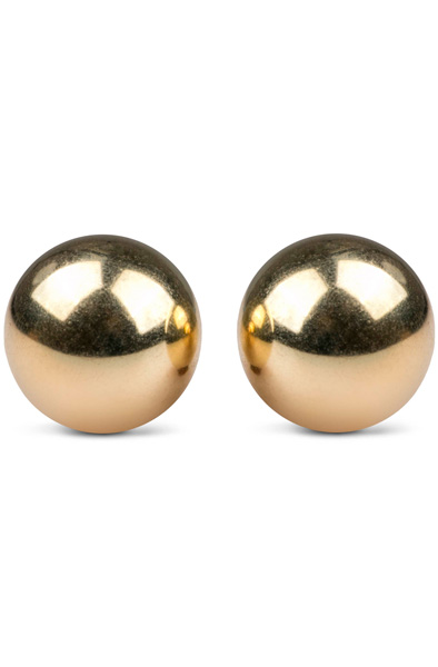 Gold Ben Wa Balls 25mm Knipkulor / Geishakulor