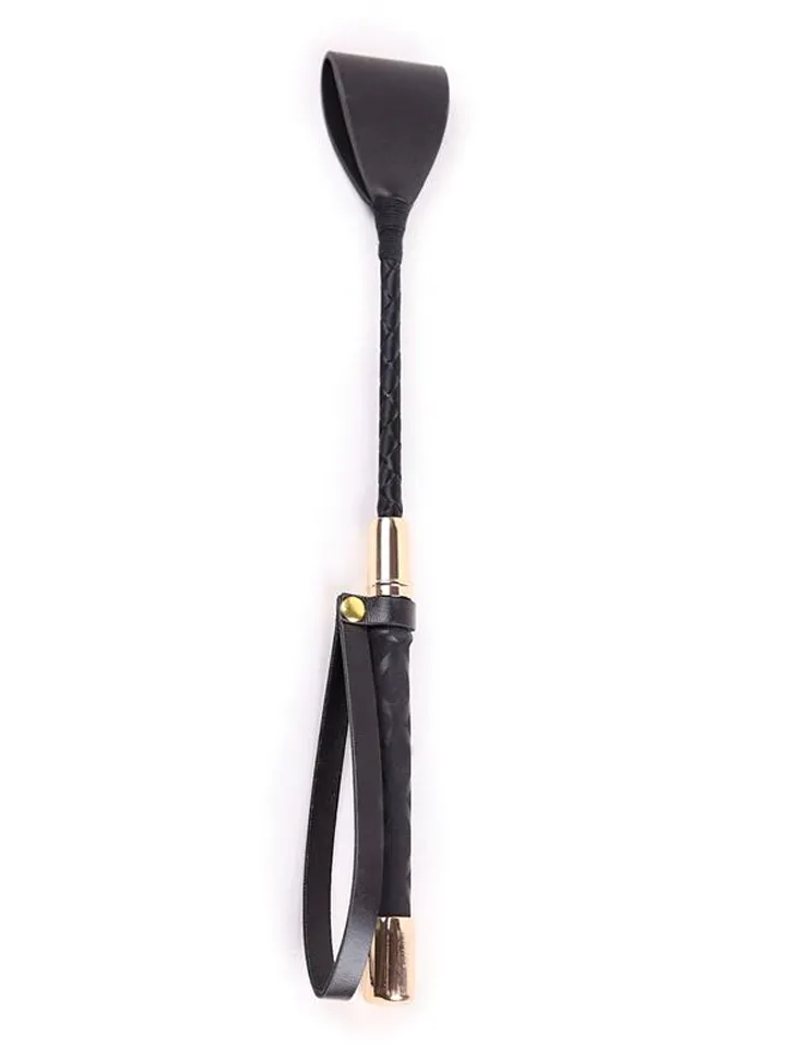 Gold Metal Crop 30 cm Ruoska BDSM leikkeihin