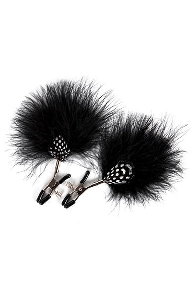 Guilty Pleasure Feather Nipple Clamps Bröstvårtsklämmor