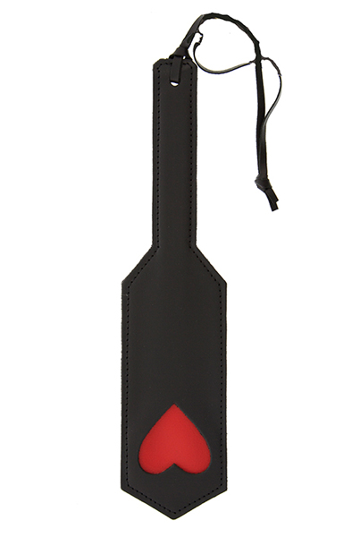 Guilty Pleasure Heart Impression Paddle BDSM Paddel