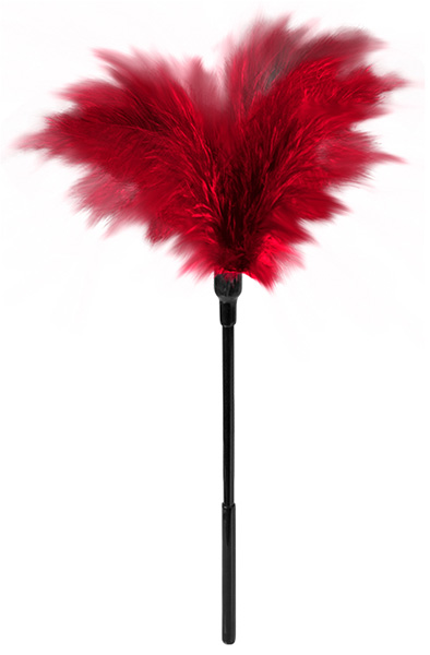 Guilty Pleasure Small Feather Tickler Red Fjäder tickler