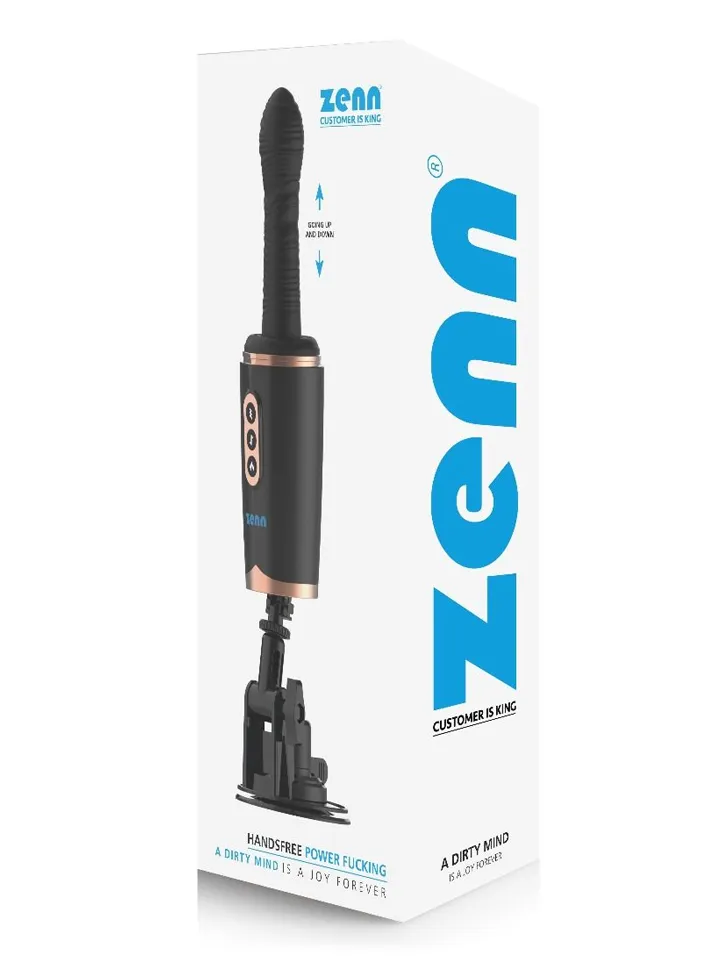 Handsfree Thrusting Power Fucking Värisevä dildo