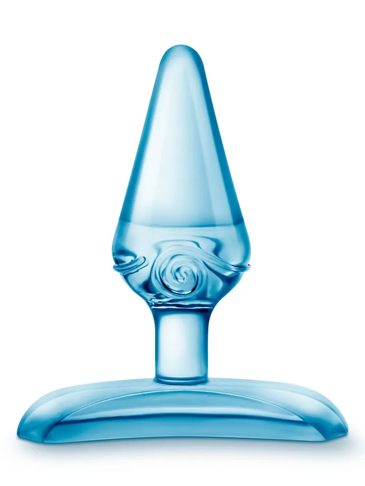 Hard Candy Perfect For First Time Anal Play Blue Mini analplugg