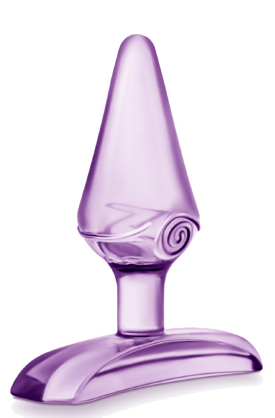 Hard Candy Perfect For First Time Anal Play Purple Mini analplugg