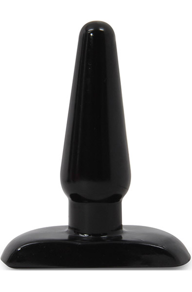 Hard Steel Plug Small Black Analplugg