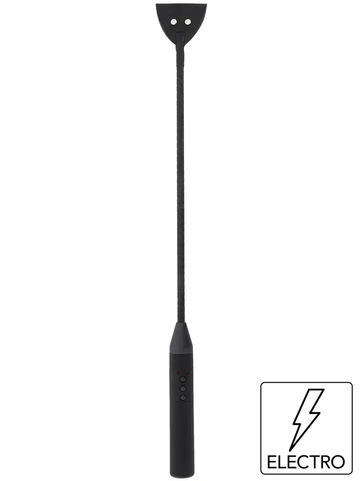 Hidden Desire Extreme Electro Riding Crop Ruoska BDSM leikkeihin