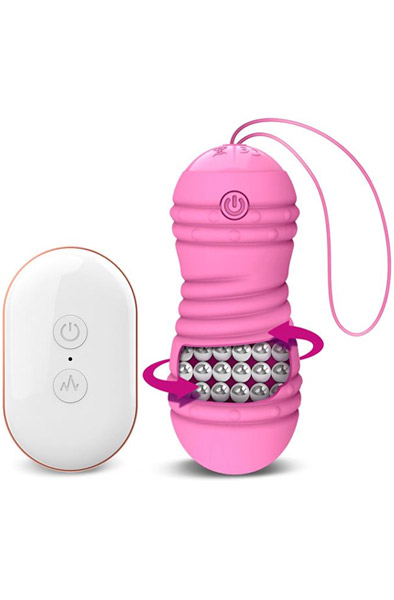 Hiibo Balls Vibrating & Rotating Egg Pink Vibrerande ägg