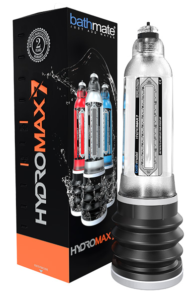 Hydromax 7 Crystal Clear Penispumppu view 2