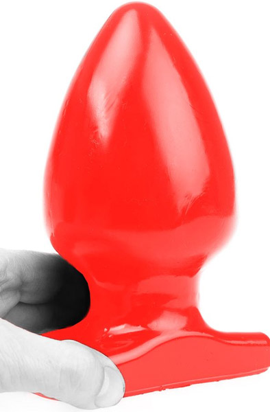 I Love Butt Spade Plug Red Large 17,5cm Grövre analplugg