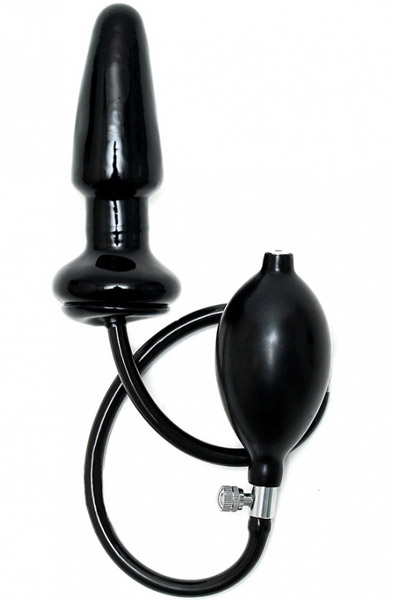 Inflatable Butt Plug Small With Massive Core Uppblåsbar analplugg