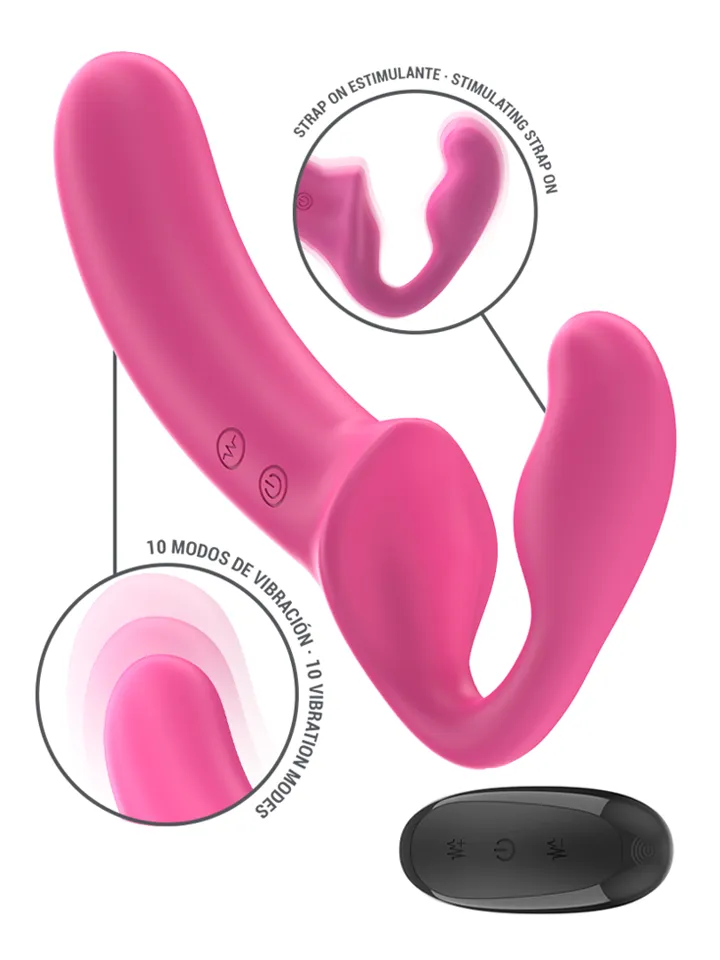 Intense Amy Double Vibrator 20 cm Värisevä dildo