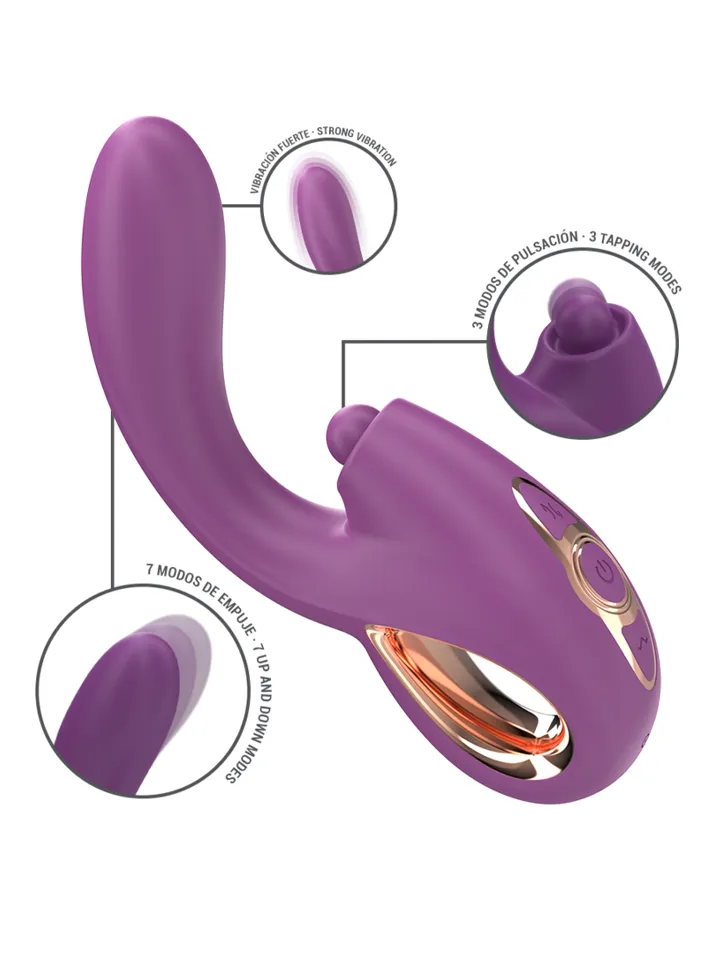 Intense Lali G-spot Tapping & Thrust & Vibration G-punktsvibrator