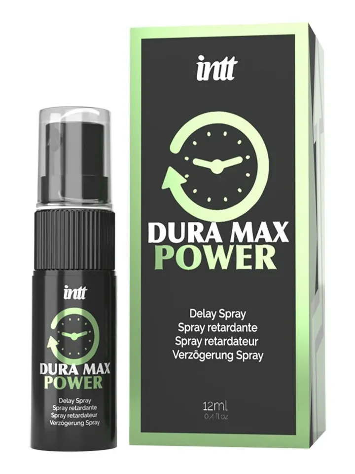 Intt Dura Max Power Delay Spray 12 ml Uthållighetshöjande spray