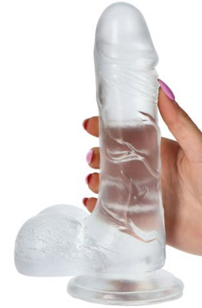 Jelly Dildo Real Rapture Clear 23 cm Dildo