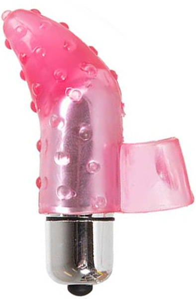Jelly Fingervibrator with 10-Speed Bullet Sormivibraattori