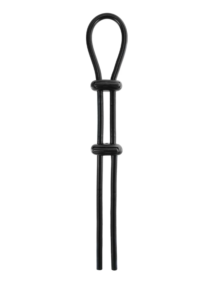 Jet Horny Lasso Cock Ring With Ball Strap Penisring