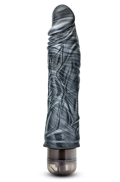 Jet Sable Carbon Metallic Black 21,5cm Dildo med vibrator