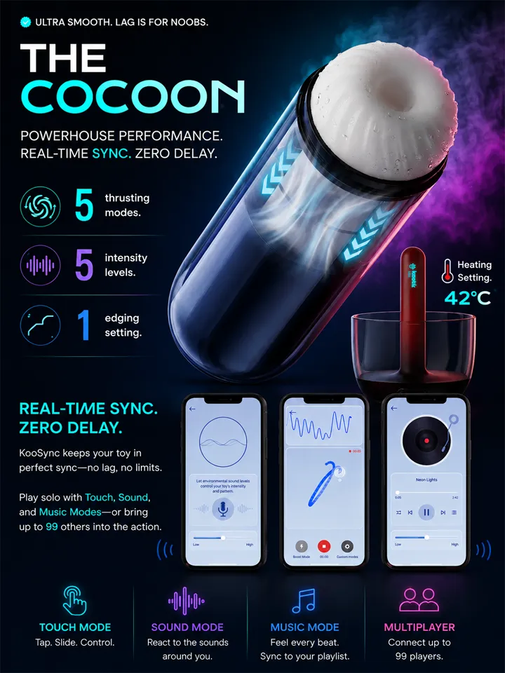 Kaotik Labs The Cocoon Automatisk Masturbator