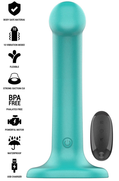 Katie Vibrator 10 Vibrations Remote Control Värisevä dildo