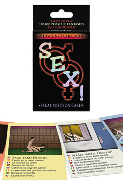 Kheper Games Adventurous Sex! Card Game Sexspel