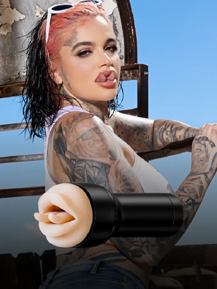 Kiiroo Feel Leigh Raven Split Tongue Lösvagina