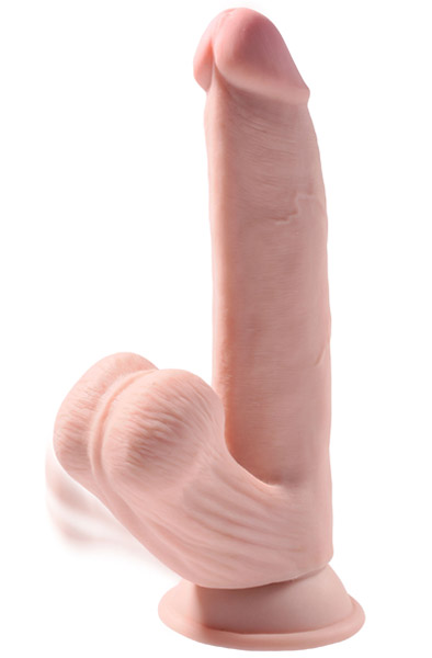 King Cock 3D Swinging Balls 24,5 cm Dildo