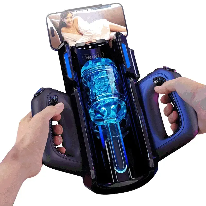 King Pro Fully Automatic Sucking Masturbator Masturbator med motor
