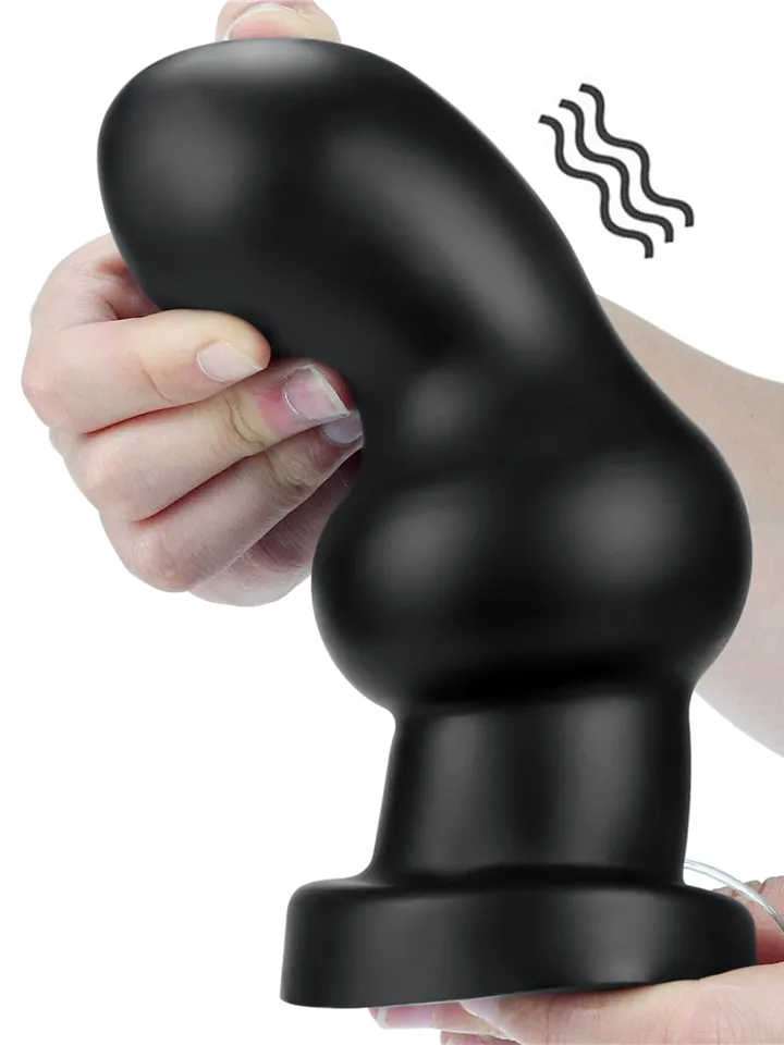 King Sized Vibrating Anal Rammer 18cm XL-anaalitappi