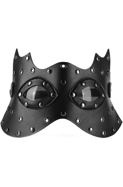 KinkHarness Boorel Mask Black BDSM-maski
