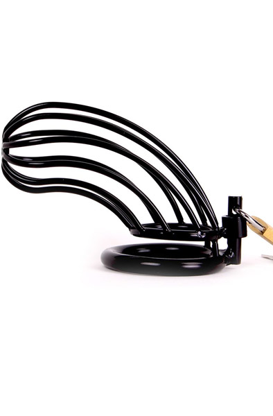 Kiotos Bird Cage Chastity Cage Black Kyskhetsbur