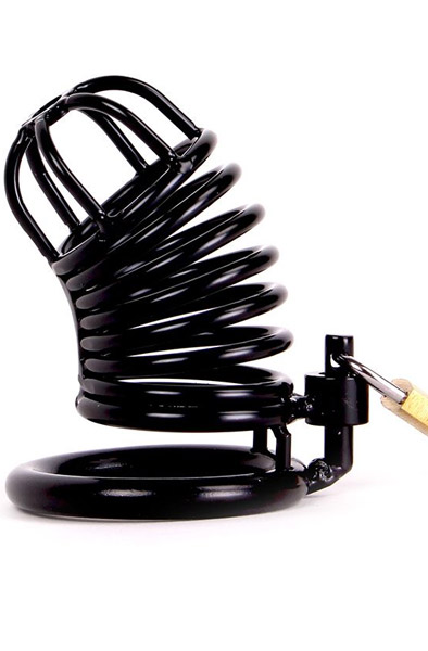 Kiotos Chastity Cage Black Kyskhetsbur