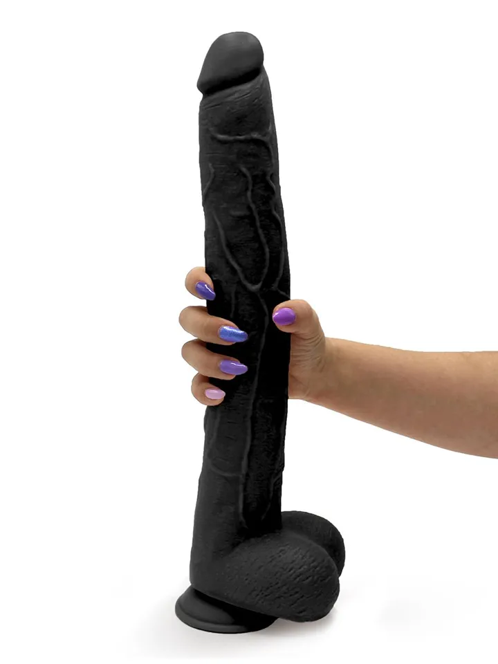 Kiotos Cox Mega Black 04 43 cm XL dildo