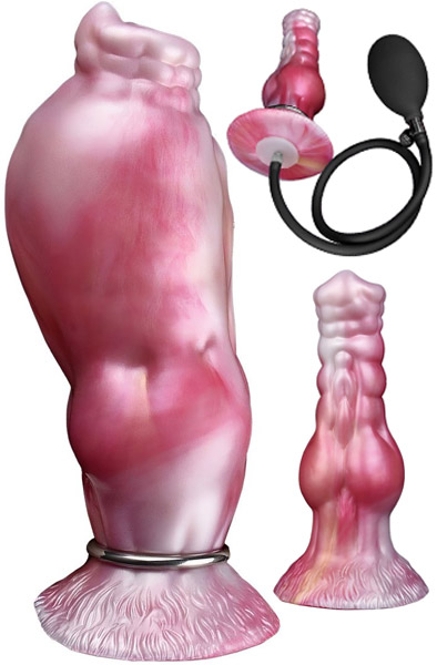 Kiotos Monstar Beast 87 Inflatable Dildo 18 cm Uppblåsbar dildo