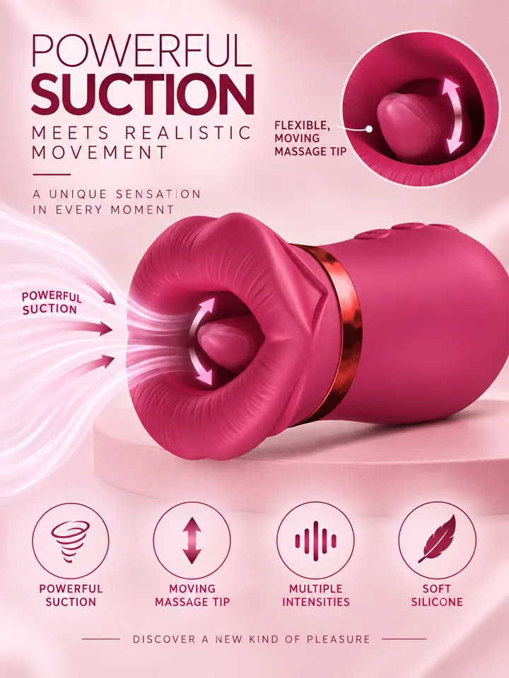 Kiss Me Deluxe Clitoral Suction Stimulator Klitorisvibrator
