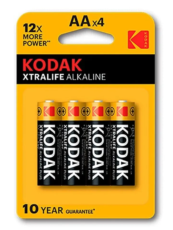 Kodak Xtralife AA Battery 4-pack Patterit AA
