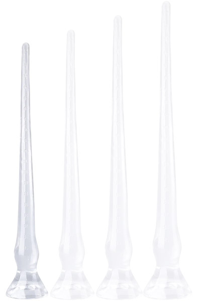 Koxor Long Transparent Dildo Koxor 30 cm Extra lång analdildo