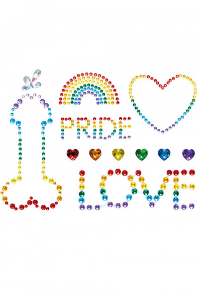 Leg Avenue Pride Bodyjewels Sticker Kroppssmycke