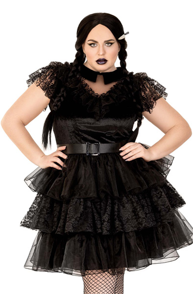 Leg Avenue Raving Rebel Plus Size XL/XXL Rollspel & Maskerad