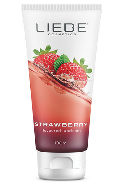 Liebe Lubricant Strawberry Glidmedel med smak