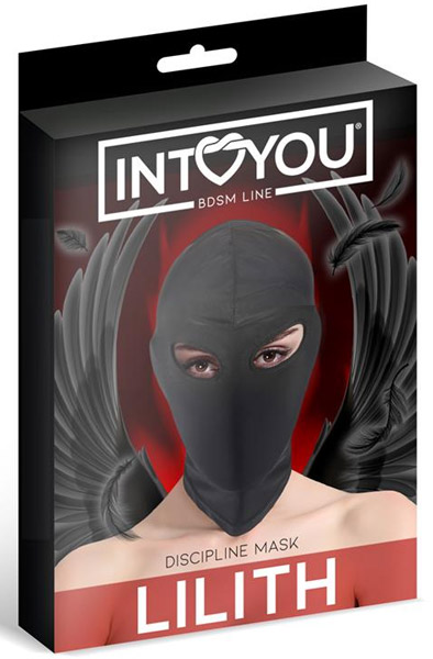 Lilith Incognito Mask Black BDSM-maski view 2