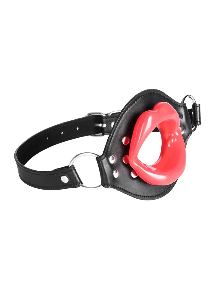Lips Gag Black/Red Gag