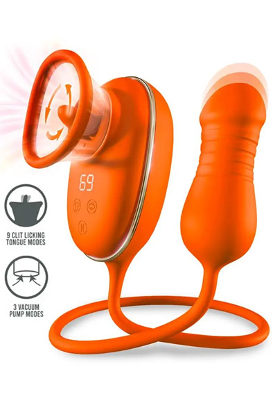 Lizer Tongue Stimulator, Vacuum Pump & Thrusting Egg Vibrator