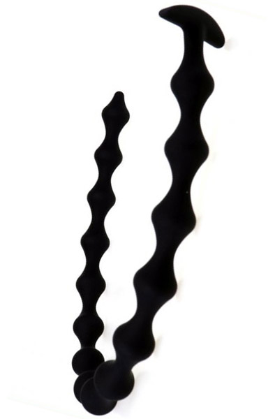 Long Dildo Thin Beads 55 cm Extra pitkä anaalidildo