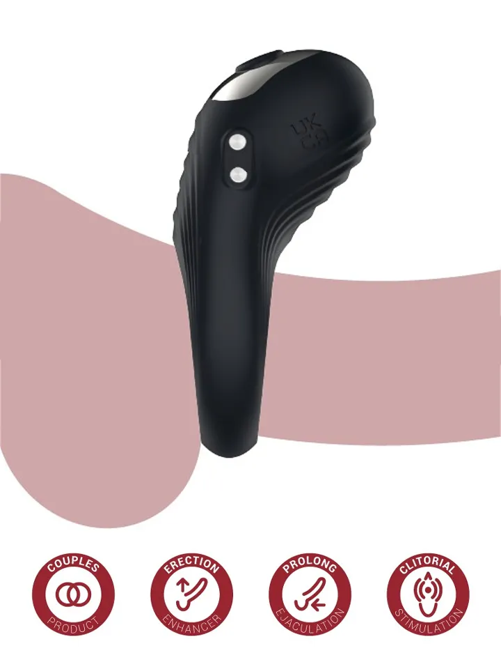 Loop Rechargeable Vibrating Cock Ring Penisrengas vibraattorilla