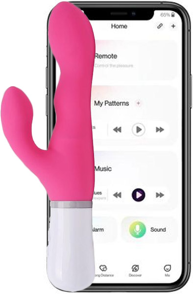 Lovense Nora Appstyrd rabbitvibrator