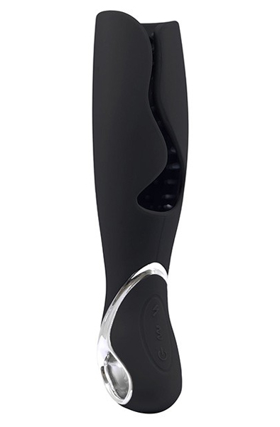 Lovers Premium Vulcan Masturbador Black Masturbator med vibration