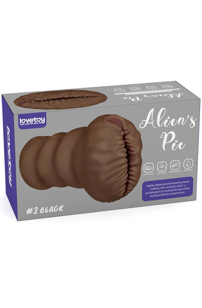 Lovetoy Aliens Pie Masturbator #2 Brown Masturbator