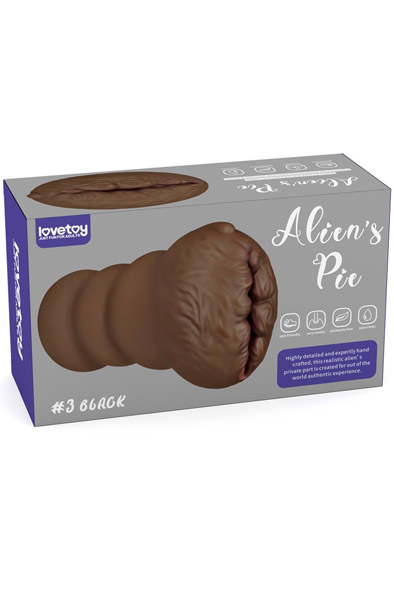 Lovetoy Aliens Pie Masturbator #3 Brown Masturbator