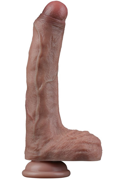Lovetoy Dual Layered Silicone Cock 21,5 cm Realistisk dildo