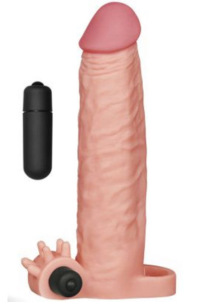 Lovetoy Pleasure Vibrating Sleeve Värisevä peniksenpidentäjä